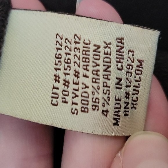 XCVI Brown Womens Huckle Legging NEW with Tags Size Large - Picture 8 of 8